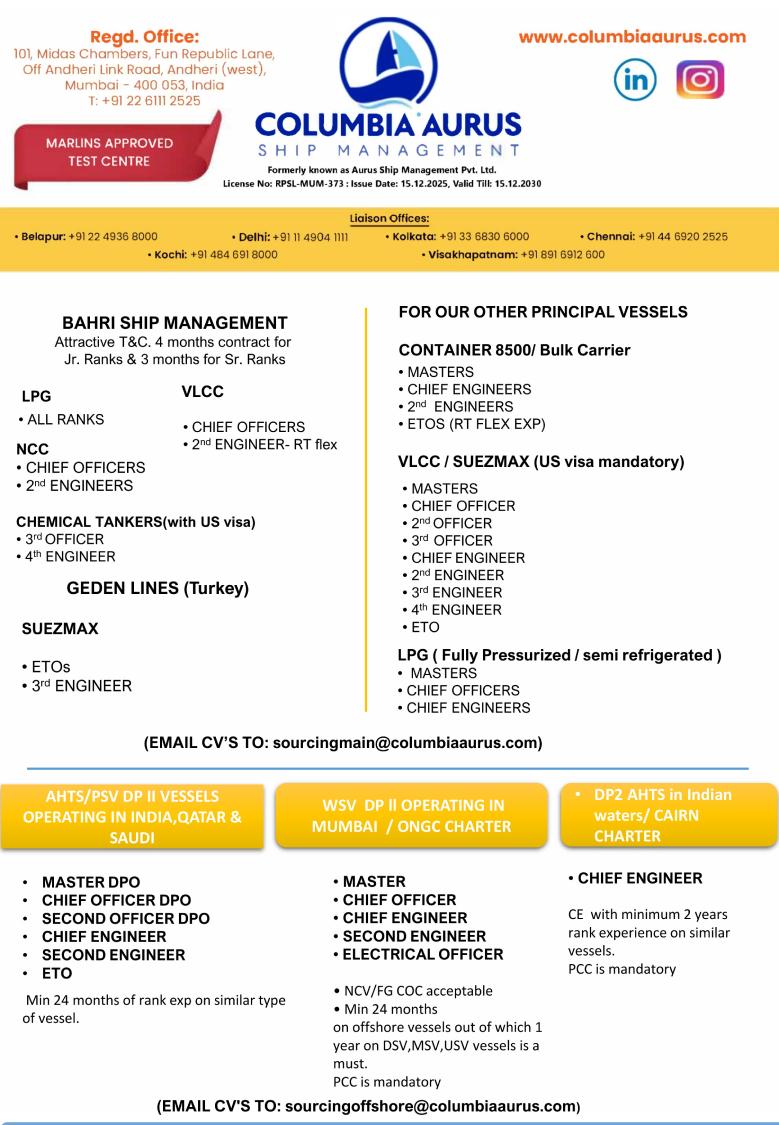 Aurus Ship Management