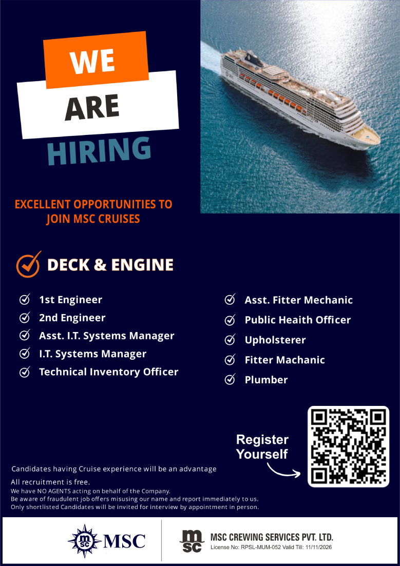 msc crewing