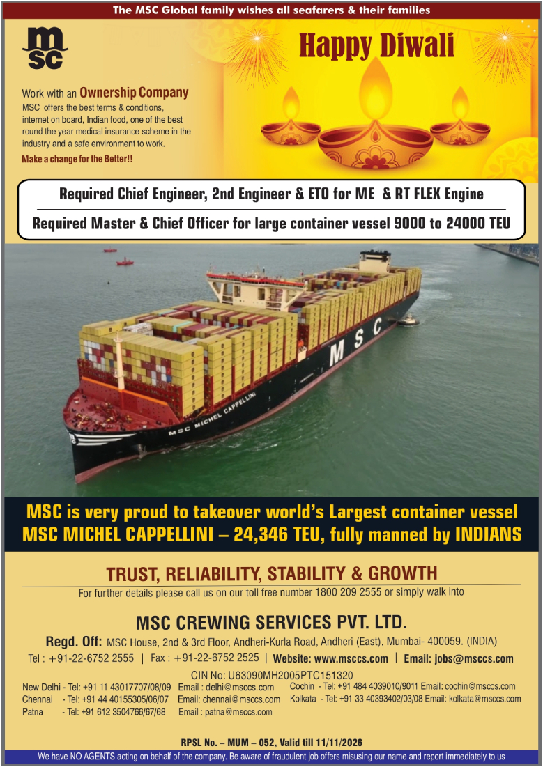 msc crewing