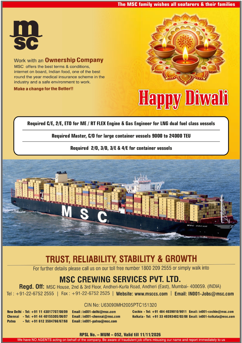 msc crewing