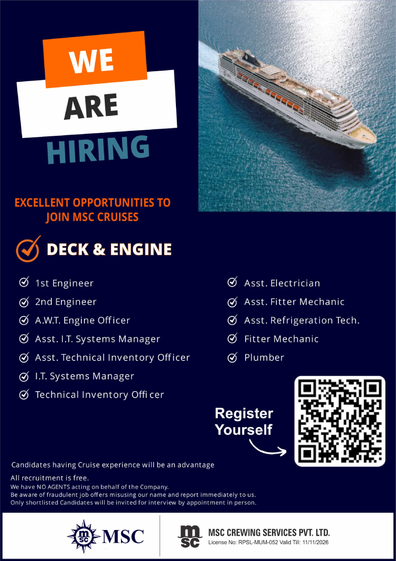 msc crewing