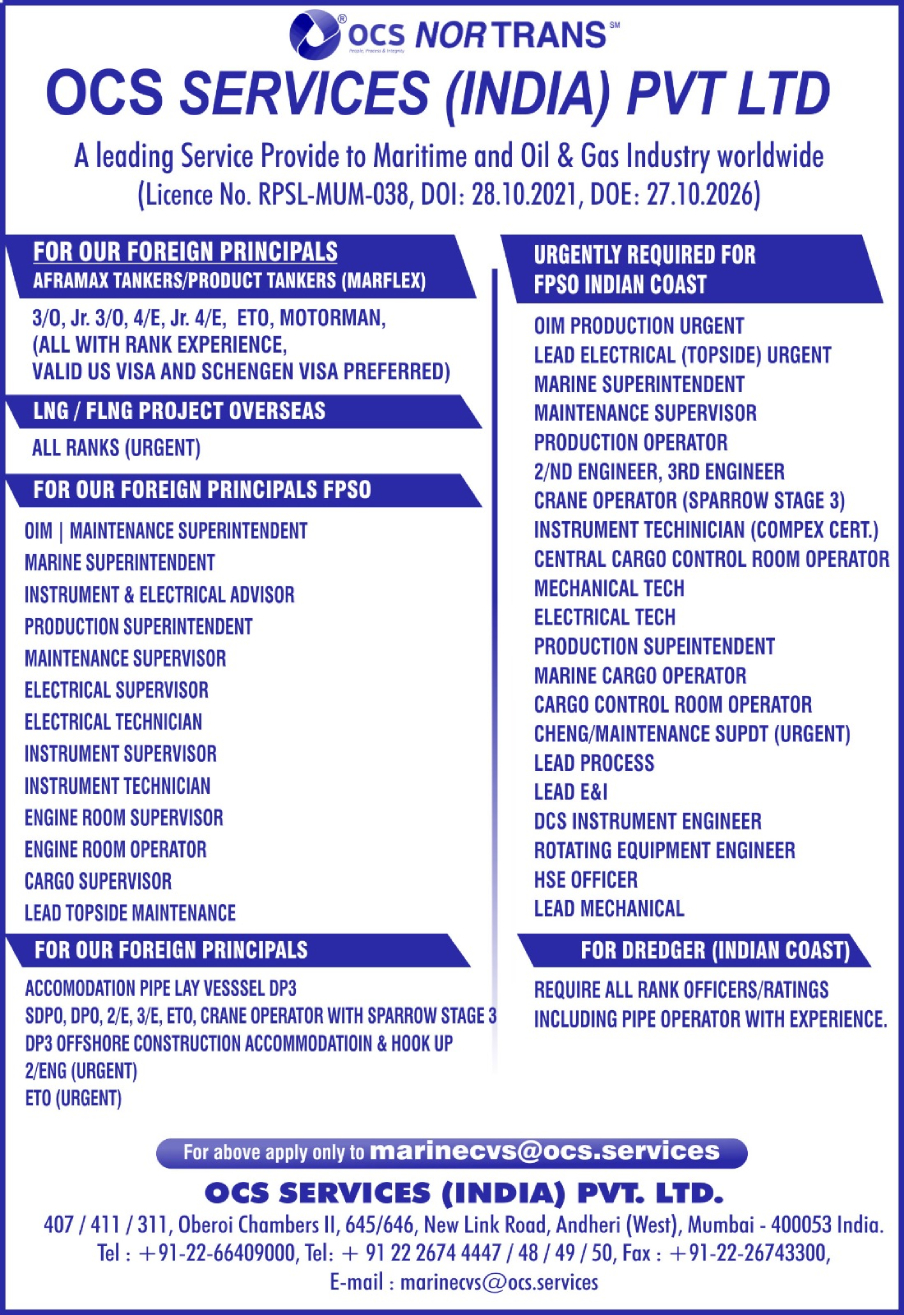 OCS Services (India)