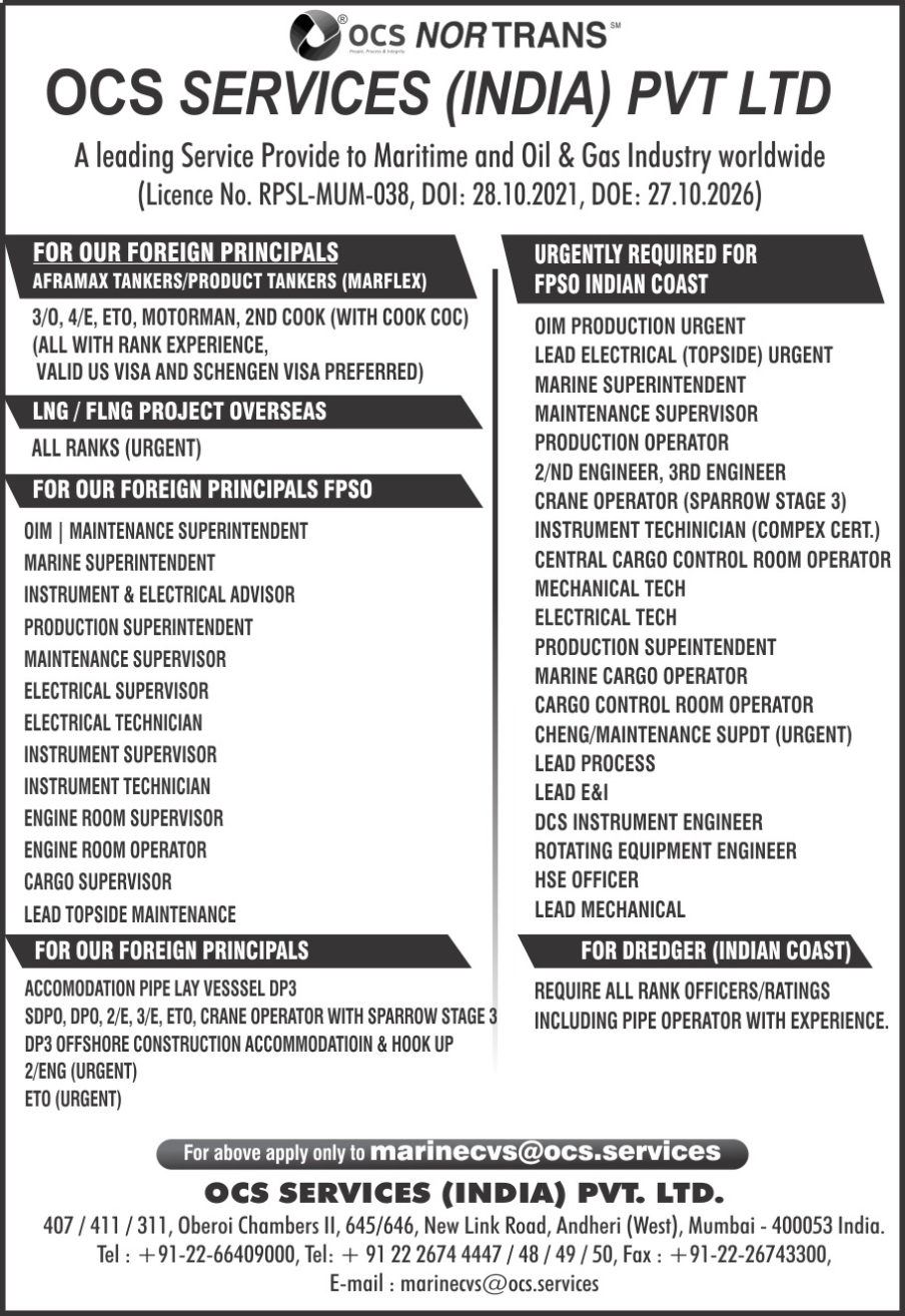 OCS Services (India)
