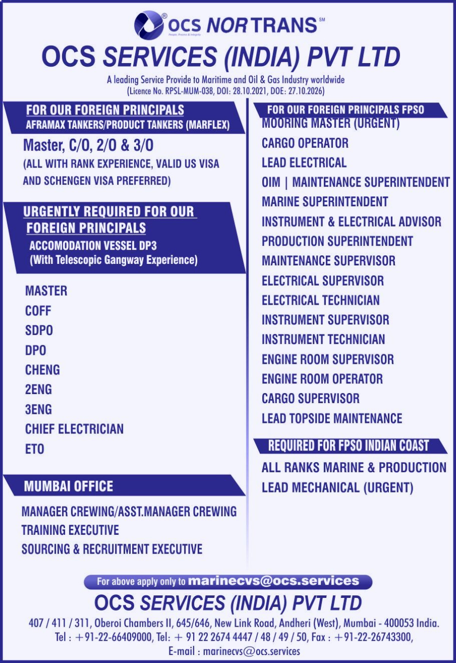 OCS Services (India)